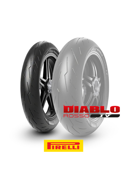 Pirelli 120/70zr17 Ve 180/55zr17 Diablo Rosso Iv Ön Arka Takım
