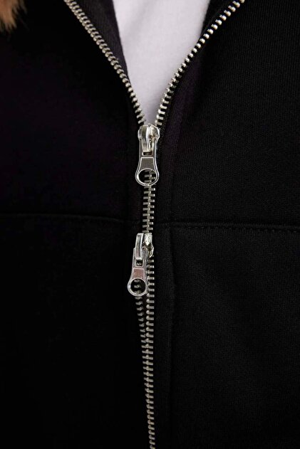 Defacto Z7069 Coool Kapüşonlu Fermuarlı Sweatshirt - Fiyatı, Yorumları