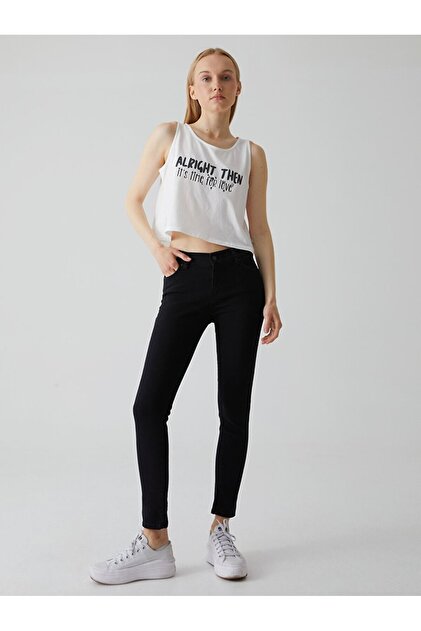 Lonıa Tall Normal Waist Super Skinny Jean Trousers