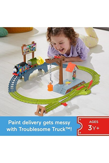 ダンバリーミント エムアンドエムズ クリスマス トレイン 5体セット ITT6 Cici Oyuncak Motorized Train Set Thomas & Friends Paint Delivery