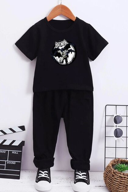 Kids Batman Tracksuit Set