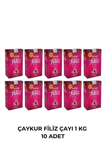 ÇAYKUR FİLİZ ÇAYI 1 KG - 10 ADET