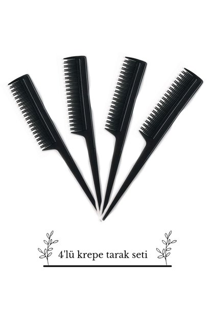 Crepe and Hair Separation Comb - 4 Pieces