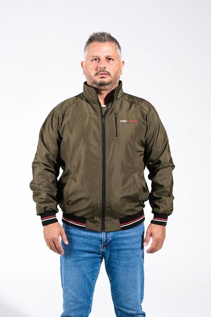 Vertical Collar Zippered Looking Battal Included 9 Sizes Pilot Seasonal Coat