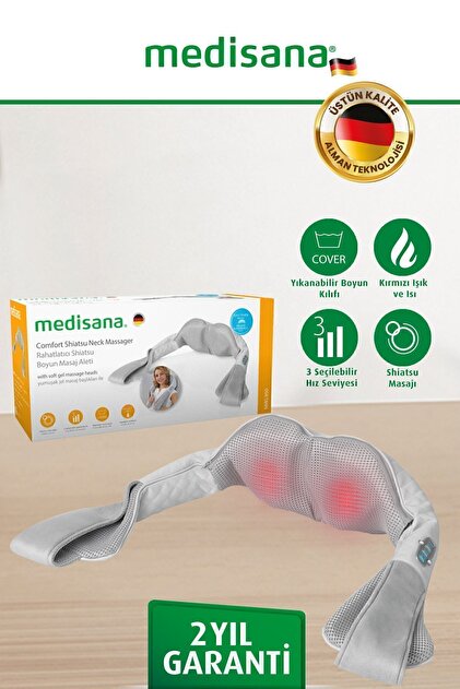 medisana Shiatsu Med48333 Boyun Masaj Aleti Nmg850 - Fiyatı, Yorumları