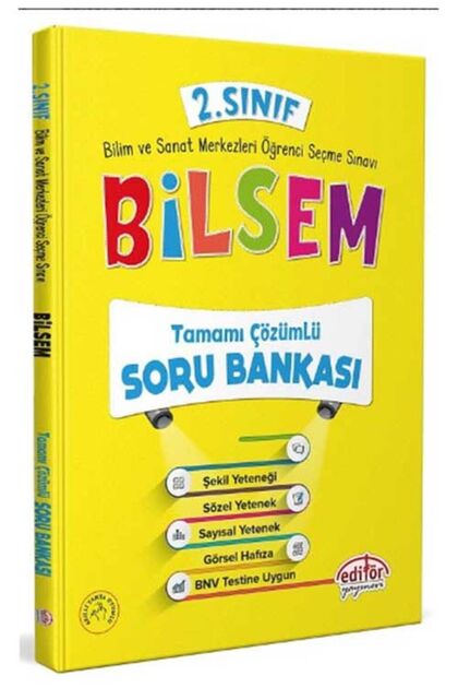 2023 2. Sınıf Bilsem Çözümlü Soru Bankası