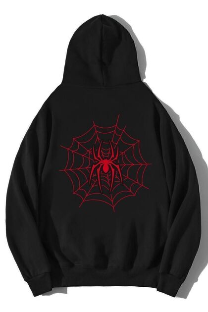 2/8.9 ぴろ様 BRZ COLLECTION Unisex Oversize Spider Hoodie - Fiyatı, Yorumları