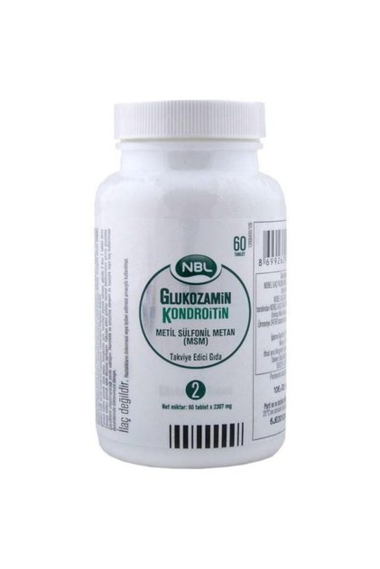 Nbl Glukozamin Kondroitin Msm 60 Tablet