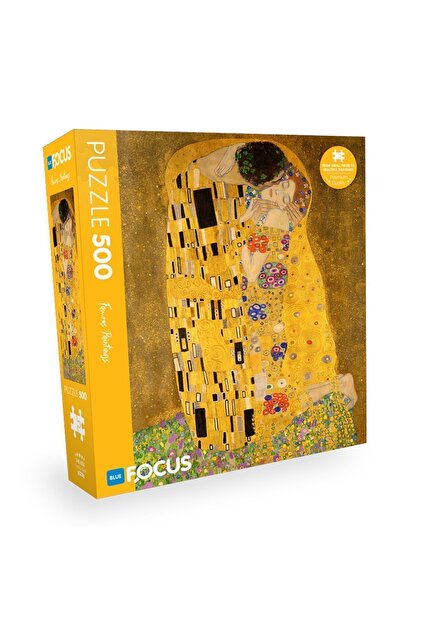 Blue Focus 500 Parça Puzzle - The Kiss - Fiyatı, Yorumları