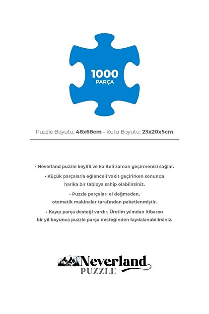 Neverland 1000 Parça Puzzle - The Holy Kaaba (KUTSAL KABE