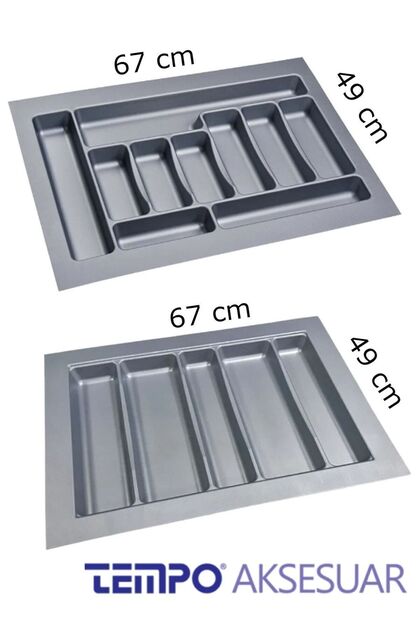 Drawer Organizer Spoon and Ladle Holder 67X49 cm / Can Be Shortened up to 61X40 cm