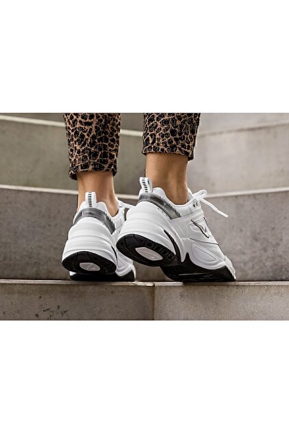 nike m2k tekno white with black tick