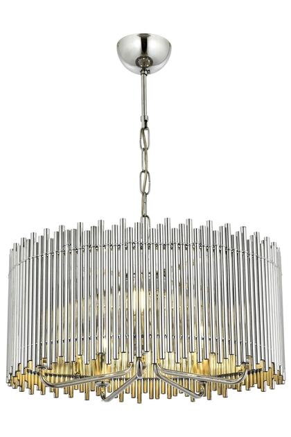 Avonnı Av-60056-k50 Krom Kaplama Modern Avize, E14, Metal, 50cm