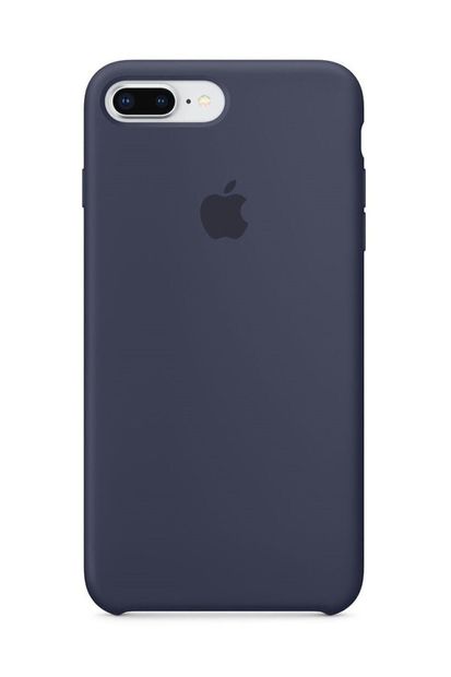 Telefon Aksesuarları Iphone 8 Plus Silicon Case - Midnight Blue - 1