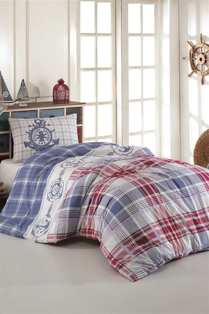 Sailor Ranforce Single Young Duvet Cover Set
