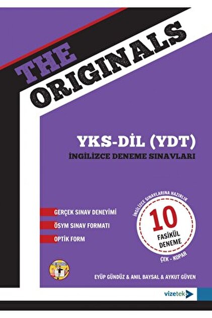 Vizetek Yayıncılık The Originals VOCABULARY - Fiyatı, Yorumları