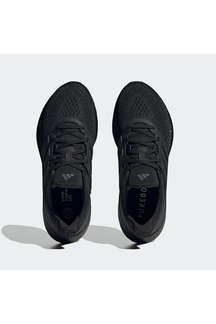 Adidas Pureboost 23 Triple Black Men\'s Sneakers Shoes Size 8 WIDE New IF4840 adidas PureBoost 23 Wide Running Shoes  main image 2