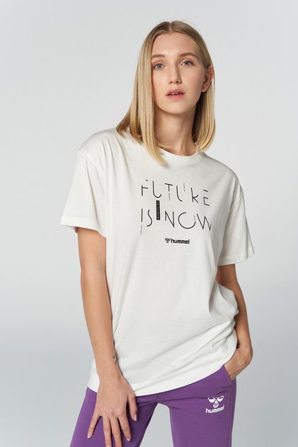Hmllırıope T-shırt Ss Kadın Beyaz T-shirt 911736-9003
