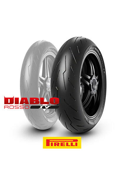 Pirelli 120/70zr17 Ve 180/55zr17 Diablo Rosso Iv Ön Arka Takım