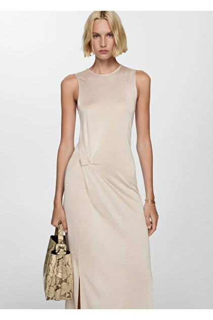 knit dress cream Dolores Knit Mini Dress in Cream