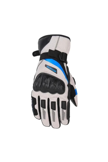 JK83 Kışlık Waterproof Uzun Motorcu Eldiveni