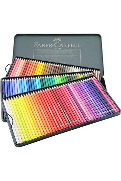 Faber Castell Faber-Castell Polychromos Kuru Boya 120 Renk Metal
