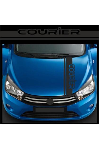 Compatible Accessory Hood Auto Sticker Black for Ford Courier