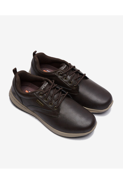 Skechers DELSON - ANTİGO Erkek Kahverengi Günlük Ayakkabı 65693