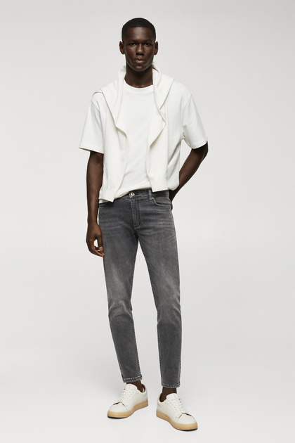 Tom tapered cropped jeans