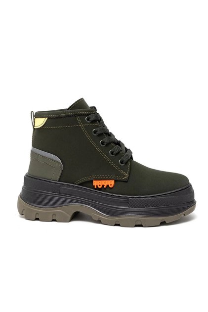 U.S. Polo Assn Boy's Khaki Boots