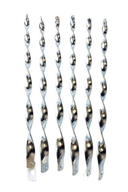 Kuş Kaçırıcı Rüzgar Spiral Çubuklar 6 Adet 40 Cm