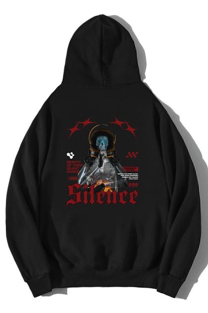 Unisex Oversize Dancing In Silence Hoodie