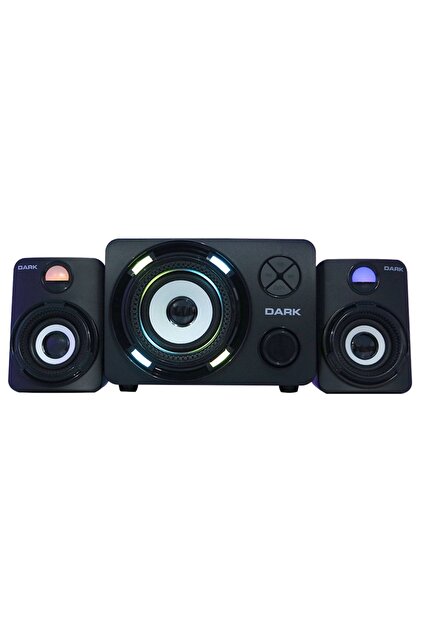 Dark SP-214 11W RMS 7 Farklı Renk Titreşimli LED 2+1 Multimedia