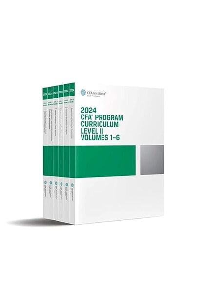 2024 Cfa Program Curriculum Level Ii Box Set
