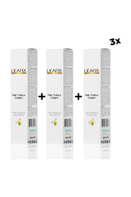 8/1 Küllü Açık Kumral 3'lü Krem Tüp Boya 60 Ml.