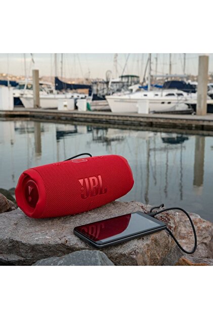 Jbl Charge 5 Kırmızı Su Geçirmez Taşınabilir Bluetooth Hoparlör