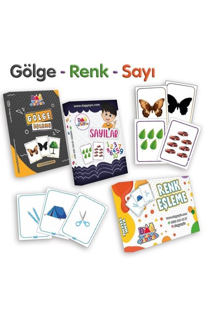 Gölge Eşleme -renk Eşleme - Sayılar