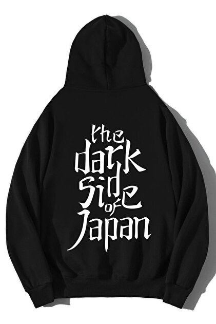 BRZ COLLECTION Unisex Oversize The Dark Side of Japan Hoodie