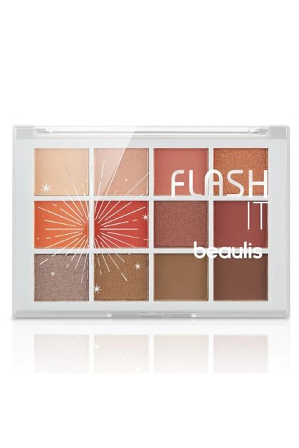 Renkli Sedefli Mat Göz Farı Flash It 12'li Far Paleti Yüksek Pigmentli