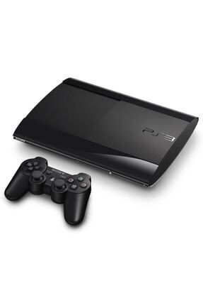 プレーステーション3 Sony Playstation 3 Süper Slim 500 Gb + 2 Kablosuz Kol + 50 Dijital