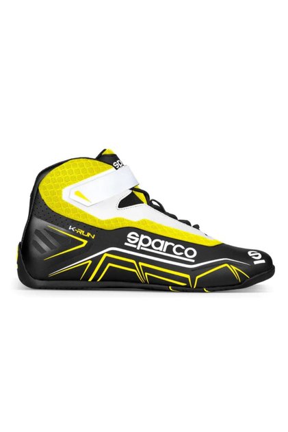 K-Run Karting Shoes Black Yellow Size 34