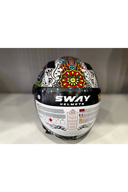Sway KASK SW 765 SPRING White ÇENESİZ - Fiyatı, Yorumları