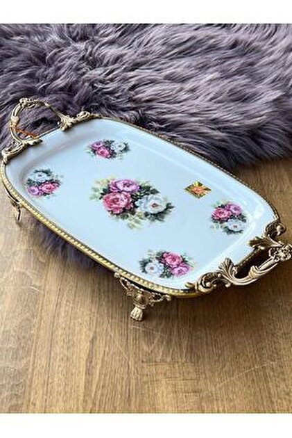 Muba Consept Limoges Panız Miniature Antique Oval Sunum Servis
