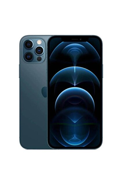Apple Yenilenmiş iPhone 12 Pro Max 128 GB Pasifik Mavi Cep
