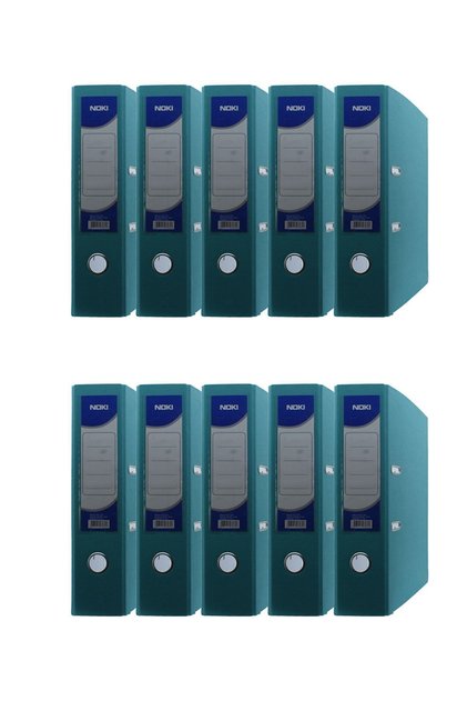 Geniş Plastik Klasör (56411-050) Turkuaz 10 Lu Paket
