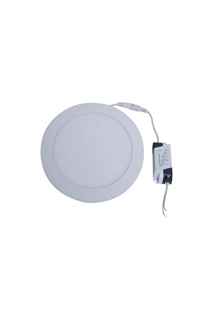 12w 5147B Sıva Altı Led Panel Spot Beyaz Işık Driverli Iç Çapı 15cm Dış Çapı 17cm
