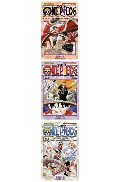 One Piece 3-4-5. Ciltler-manga Başlangıç
