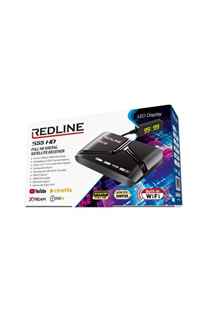 Redline S55 Hd -ıptv Cihazı-uydu Alıcısı - Fiyatı, Yorumları