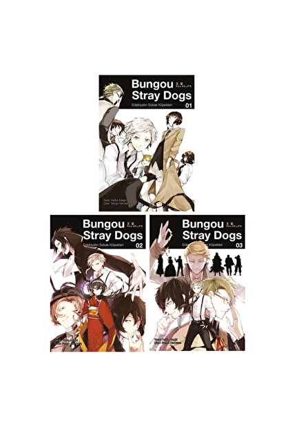 Gerekli Şeyler Yayıncılık Bungou Stray Dogs 1-2-3. Ciltler Manga