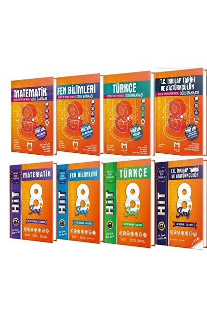 Mozaik Yayınları Mozaik Lgs 8. Sınıf Matematik Fen Türkçe Inkılap